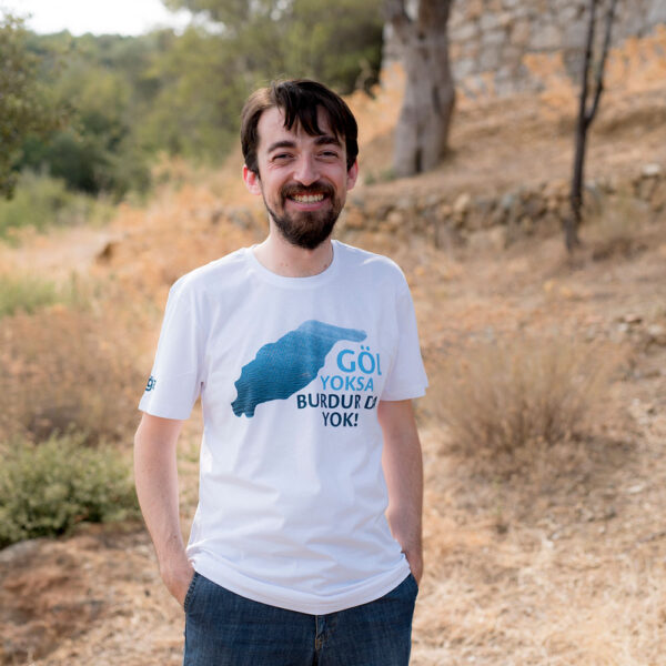 Burdur Gölü Erkek Doğa T-shirt