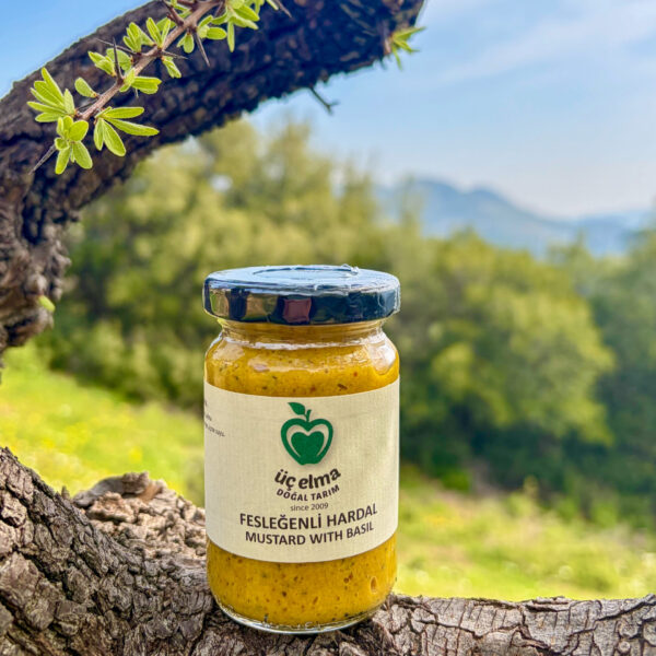 Üç Elma Fesleğenli Hardal